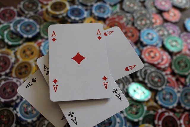 poker cards dealt